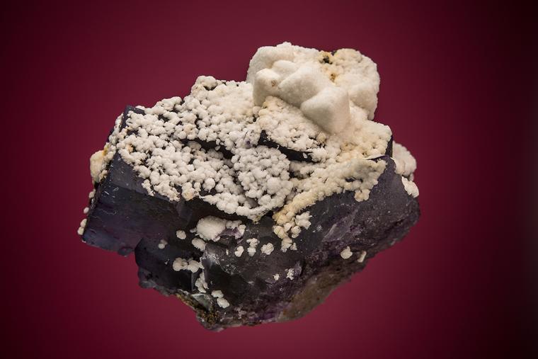 BARITE on FLUORITE